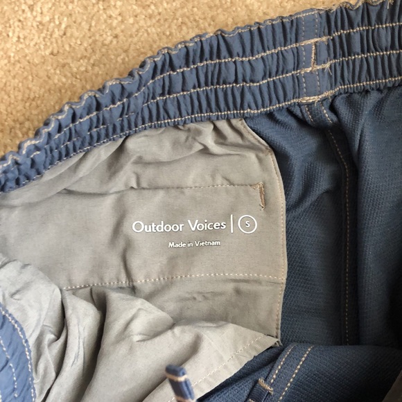 OV hand dyed Rec Trek pants, one of a kind rare deep blue color EUC - Picture 6 of 8